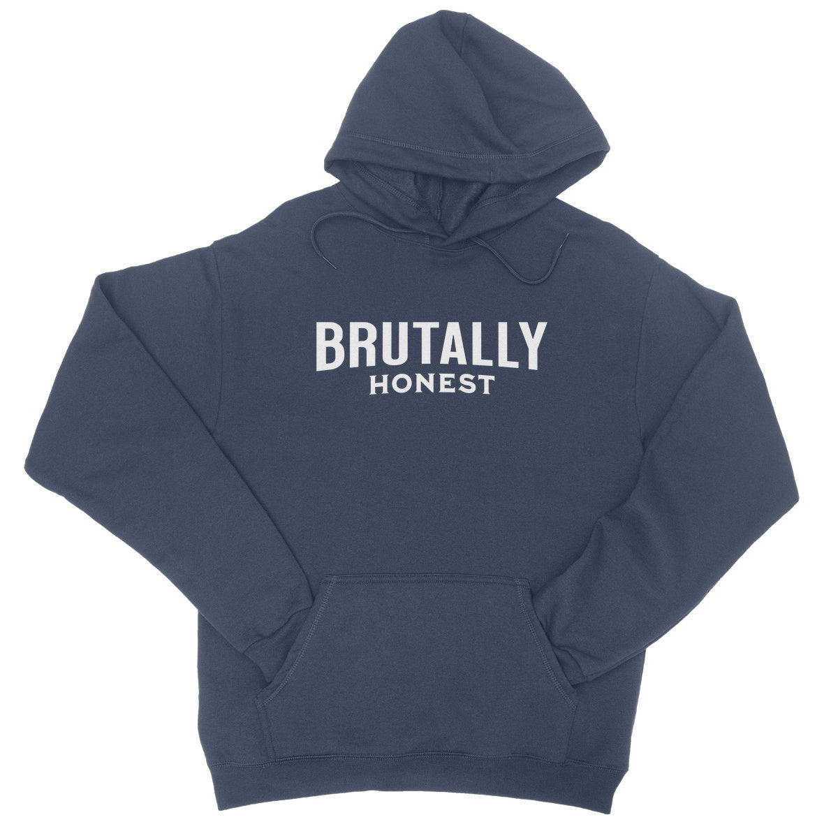 Brutally Honest Hoodie - Oxford Navy - Funny Hoodie