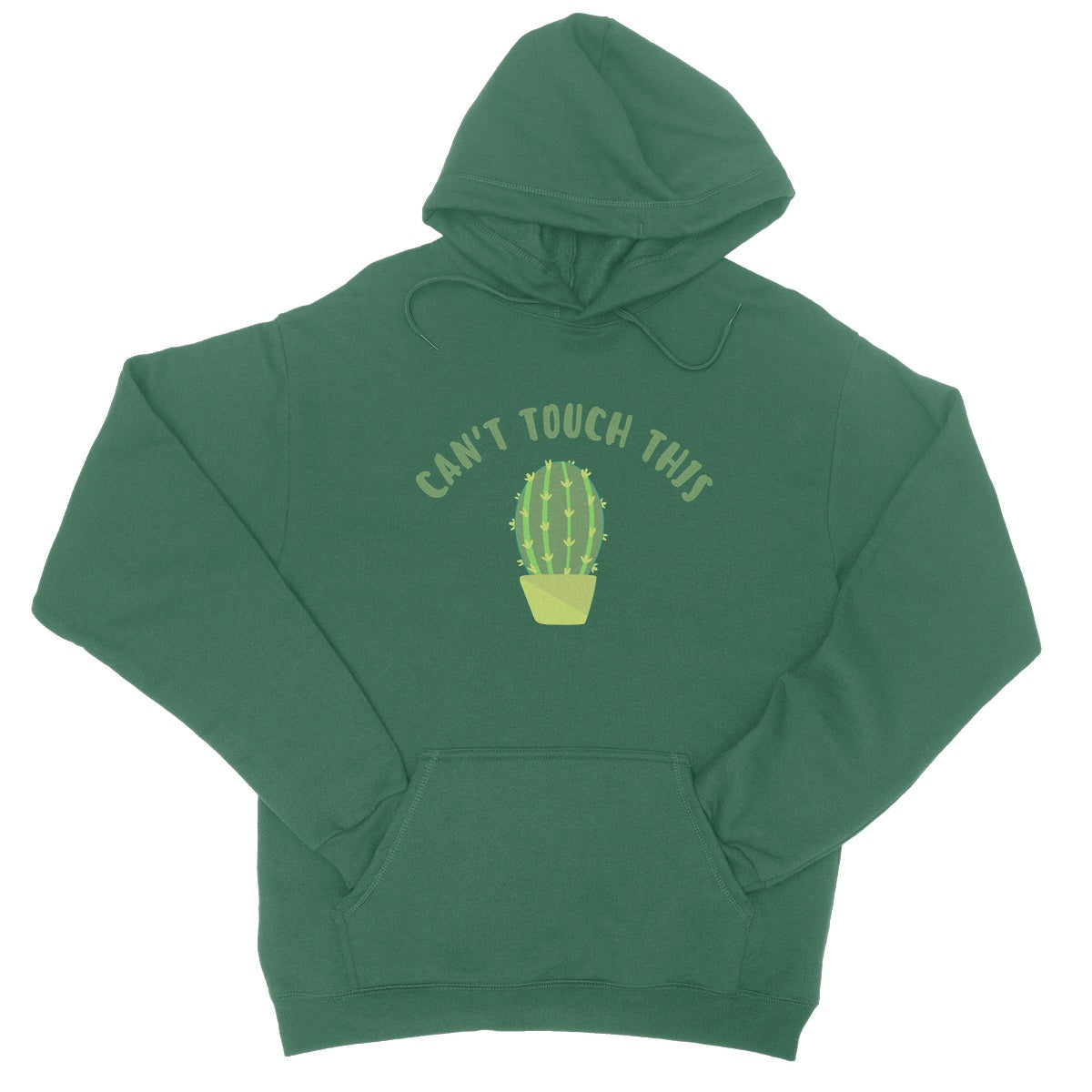 Can't Touch This Hoodie - Bottle Green - Funny Hoodie