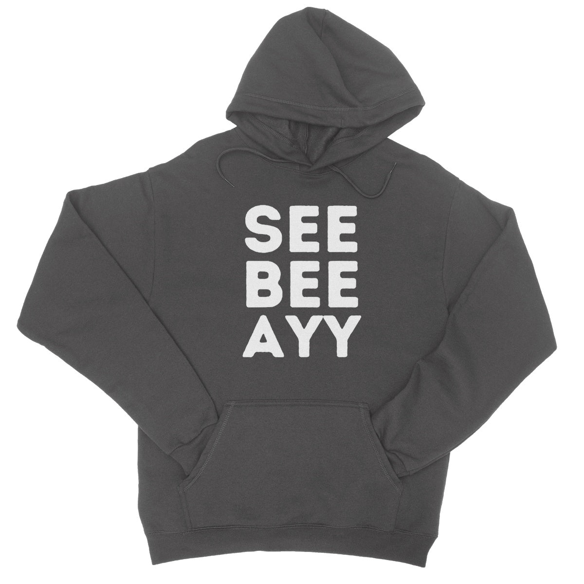 CBA Hoodie - Charcoal - Funny Hoodie