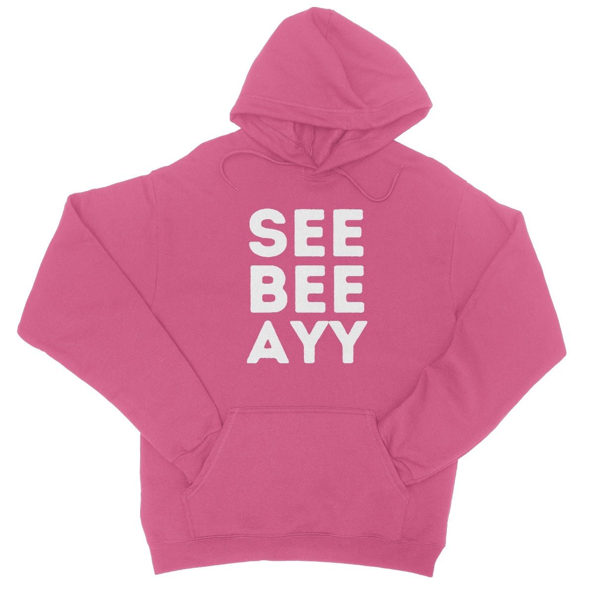 CBA Hoodie - Hot Pink - Funny Hoodie