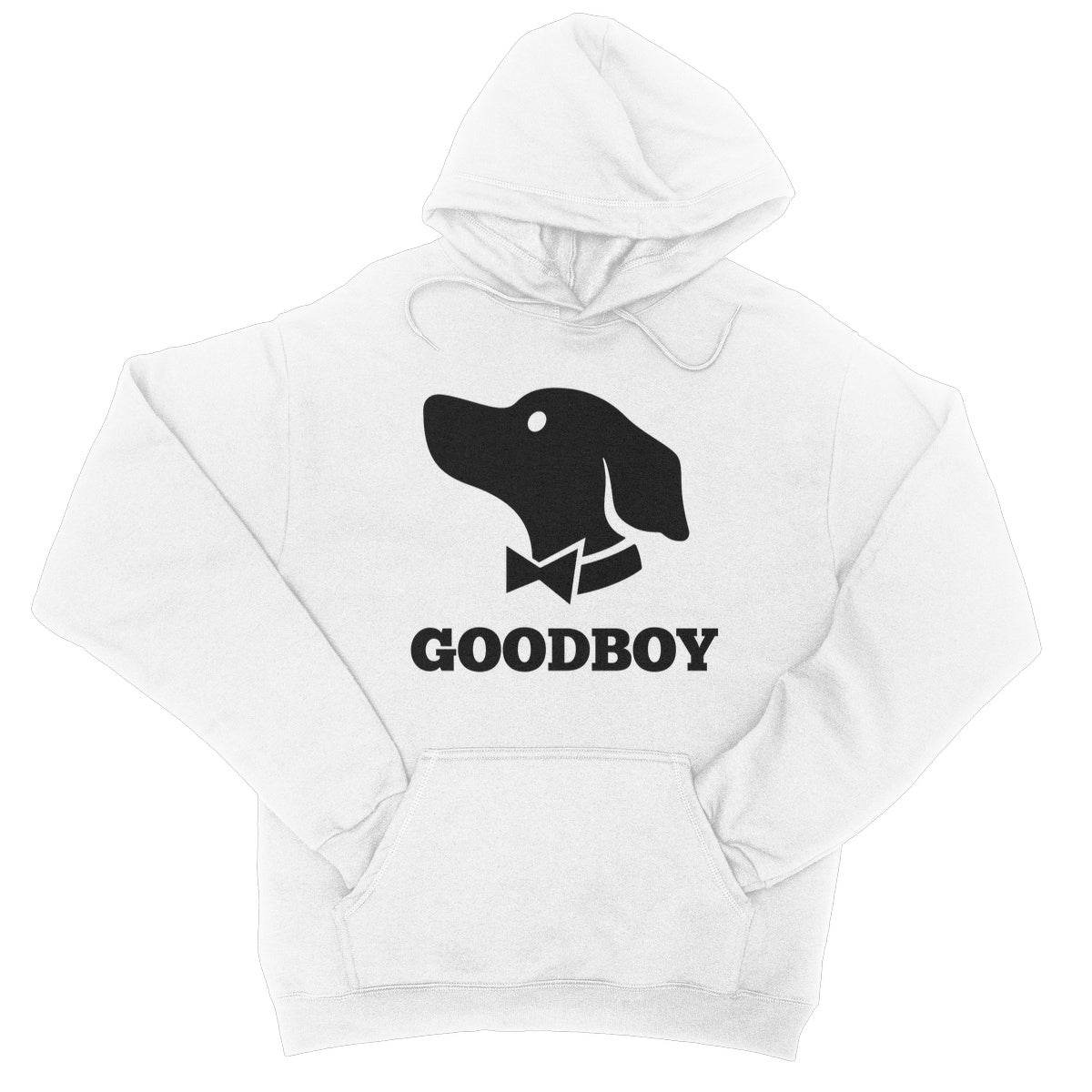 Goodboy Hoodie - Arctic White - Funny Hoodie