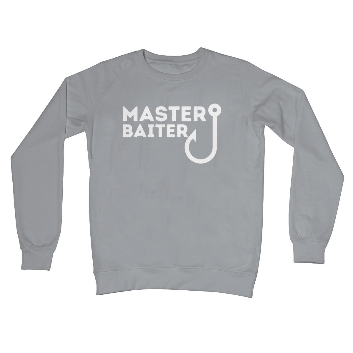 Master Baiter Jumper - Steel Grey - Funny Jumper