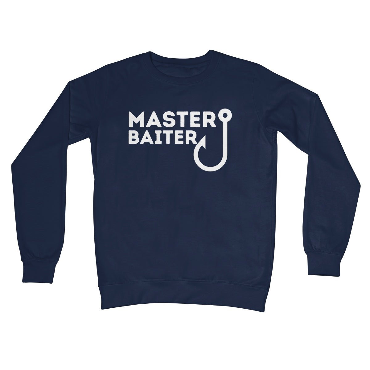 Master Baiter Jumper - Oxford Navy - Funny Jumper