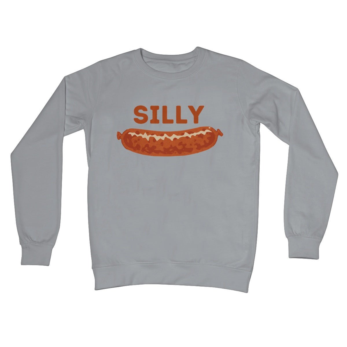 Silly Sausage Jumper - Steel Grey - Funny Jumper