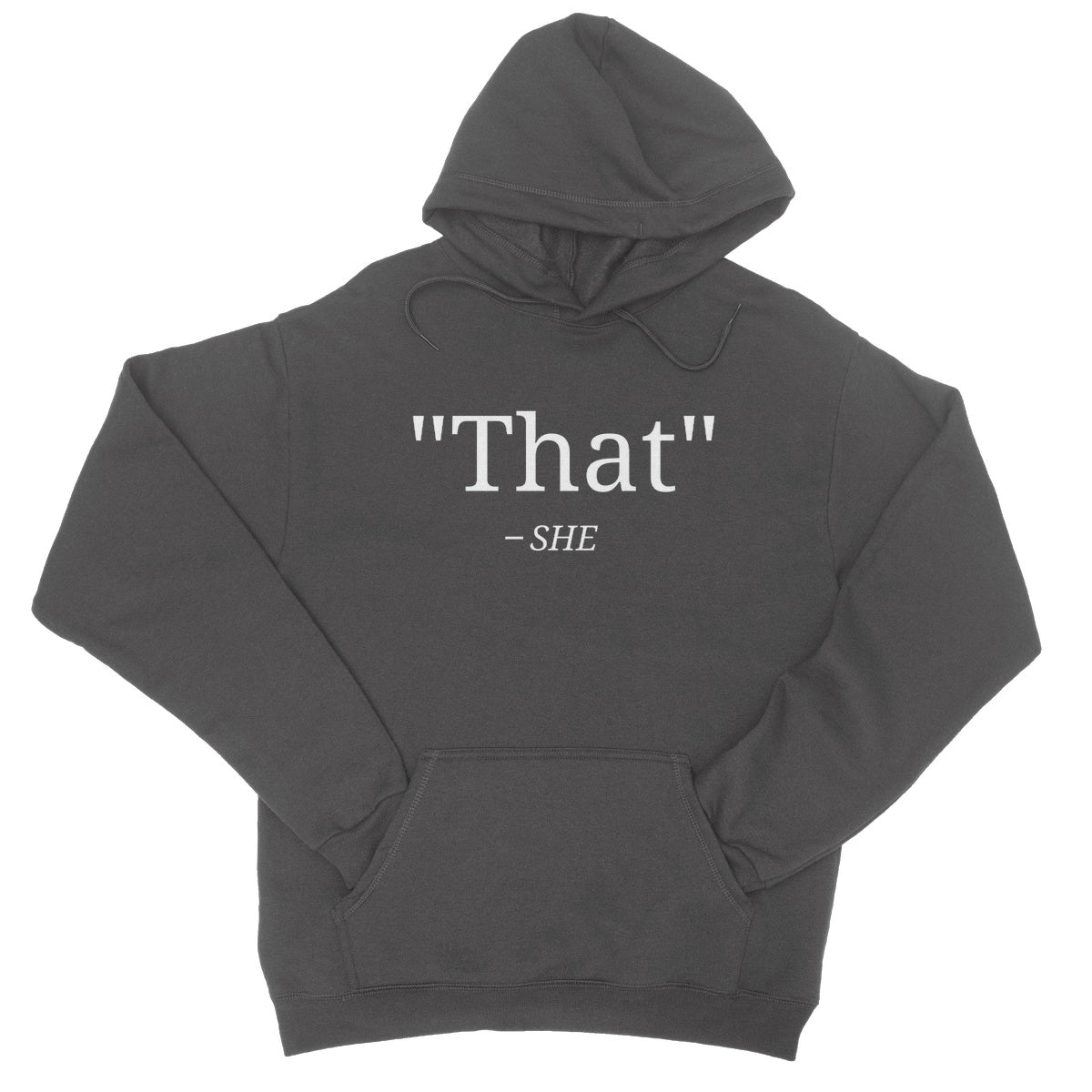 That's What She Said Hoodie - Charcoal - Funny Hoodie