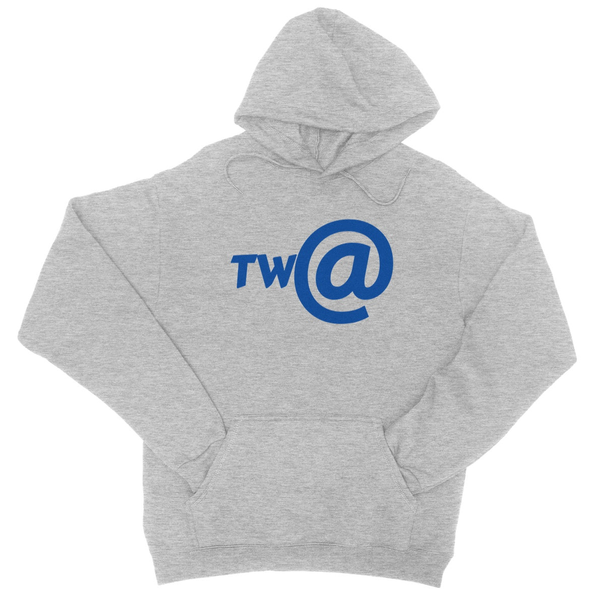 Tw@ Hoodie - Heather Grey - Funny Hoodie