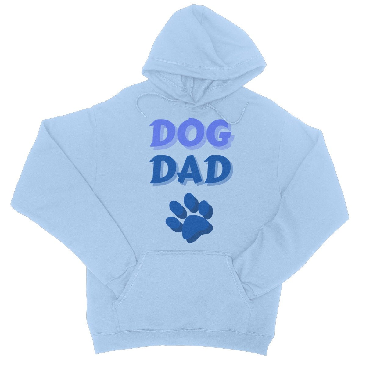 Dog Dad Hoodie - Sky Blue - Funny Hoodie