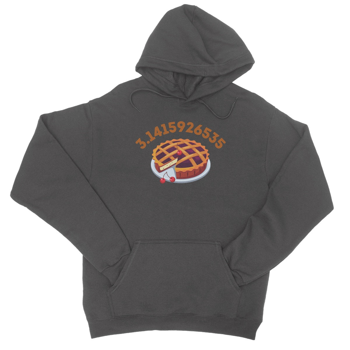 Pi Hoodie - Charcoal - Funny Hoodie