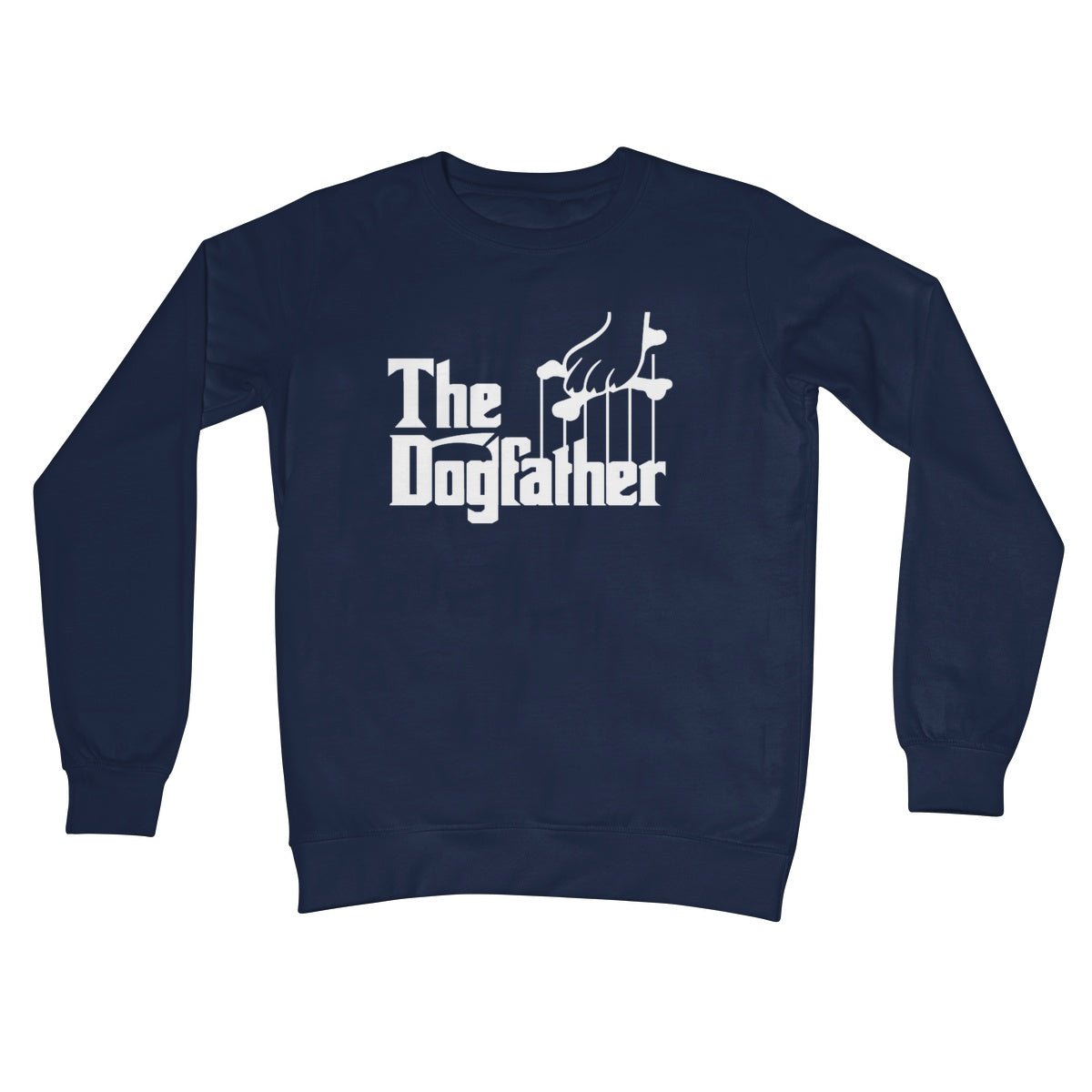 The Dogfather Jumper - Oxford Navy - Funny Jumper
