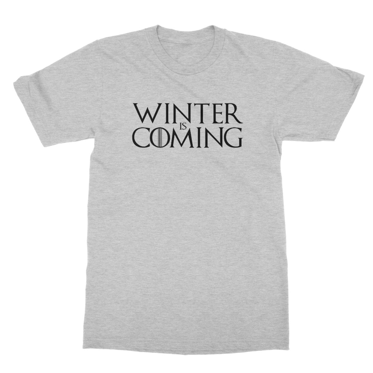 Winter Is Coming T-Shirt - Sport Grey - Funny T-Shirt