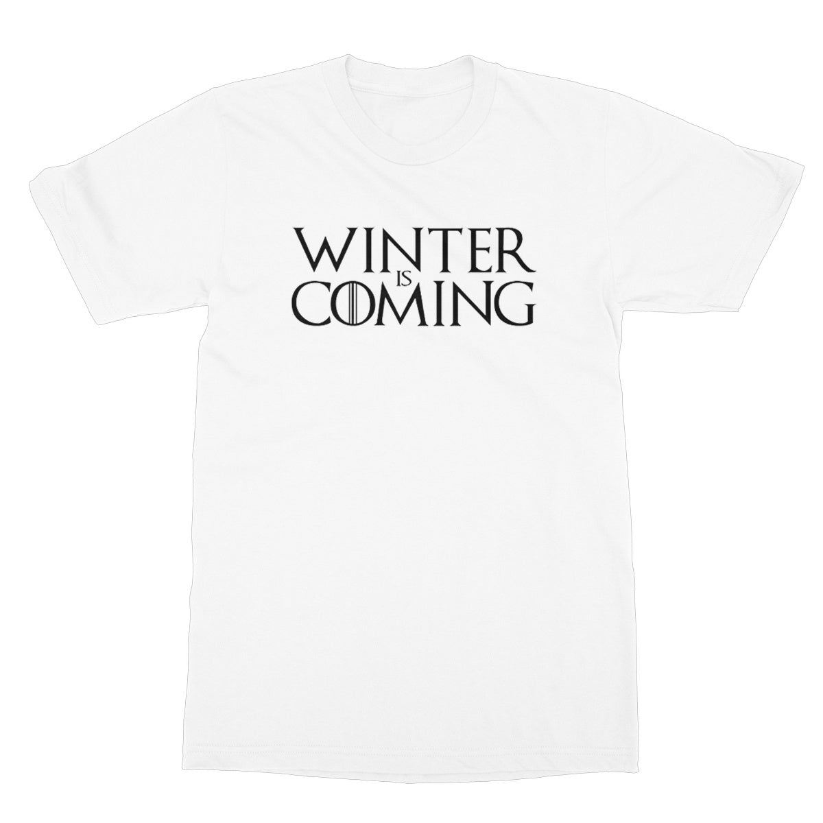 Winter Is Coming T-Shirt - White - Funny T-Shirt