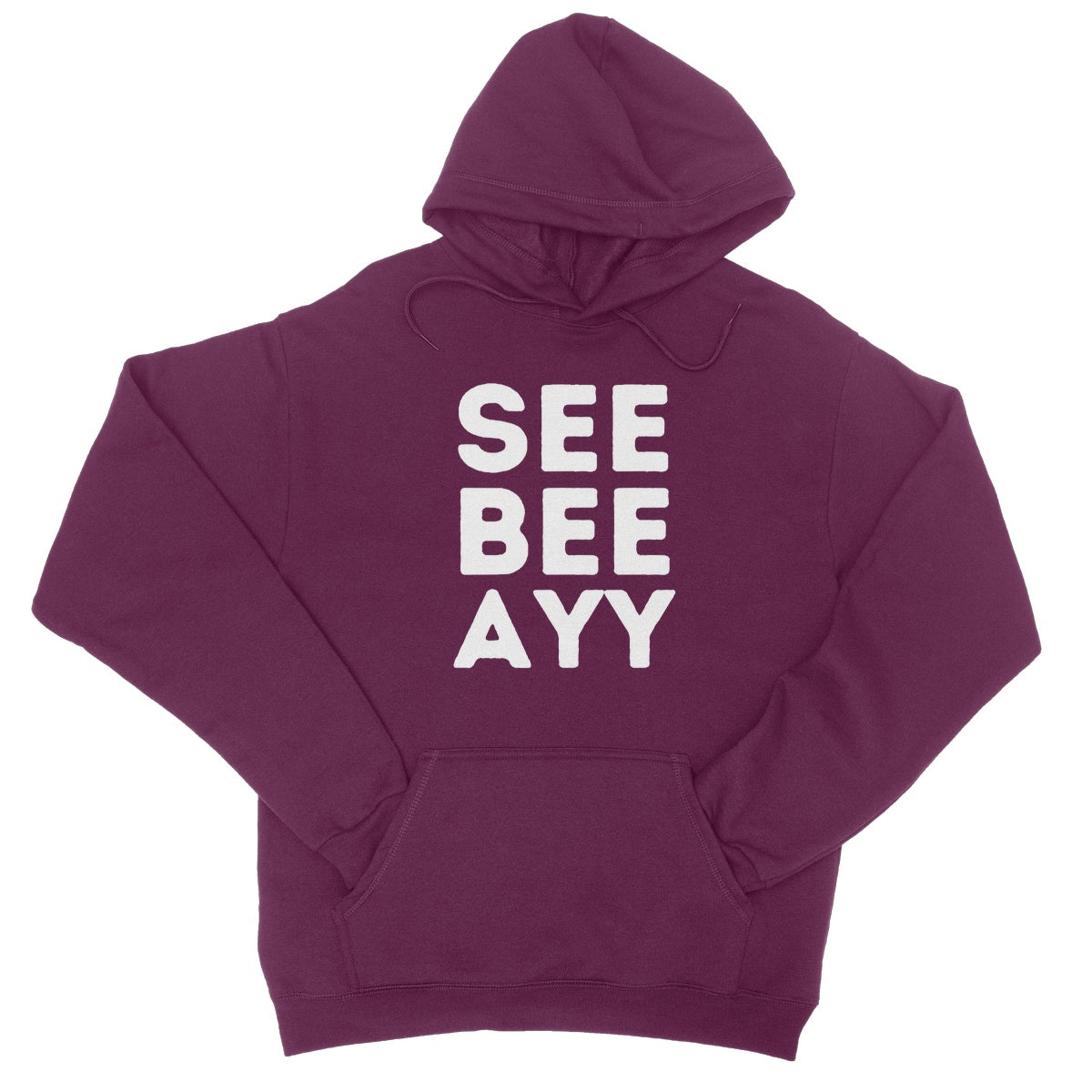 CBA Hoodie - Burgundy - Funny Hoodie