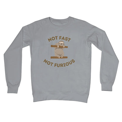 not fast not furious jumper grey