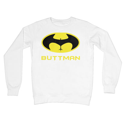 buttman jumper white