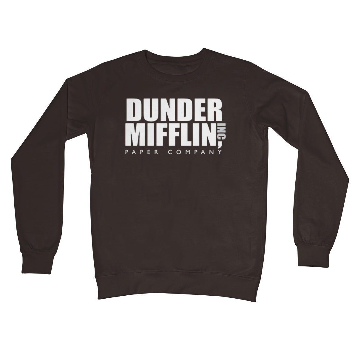 dunder mifflin jumper brown