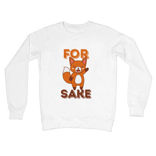 for fox sake jumper white