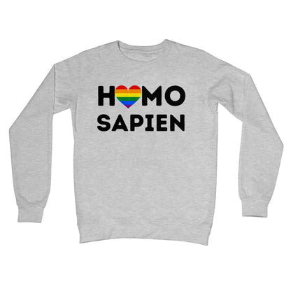 homo sapien jumper light grey