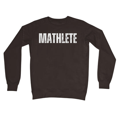 mathlete jumper brown