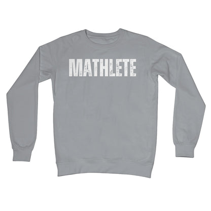 mathlete jumper grey