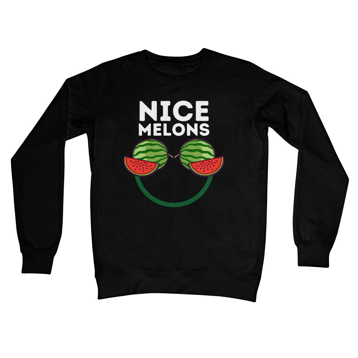 nice melons jumper black