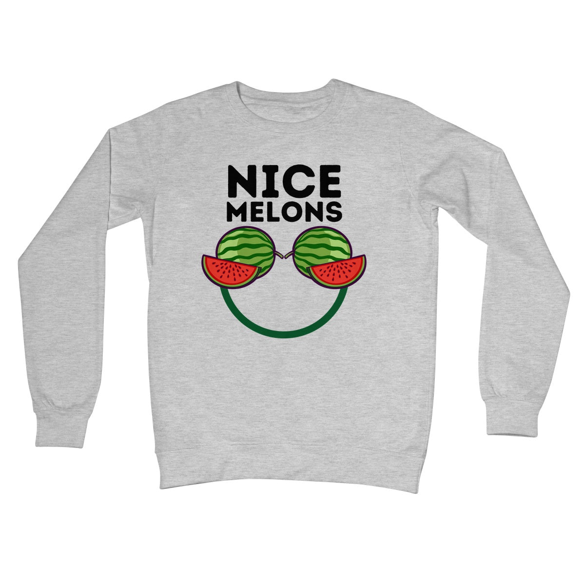 nice melons jumper light grey