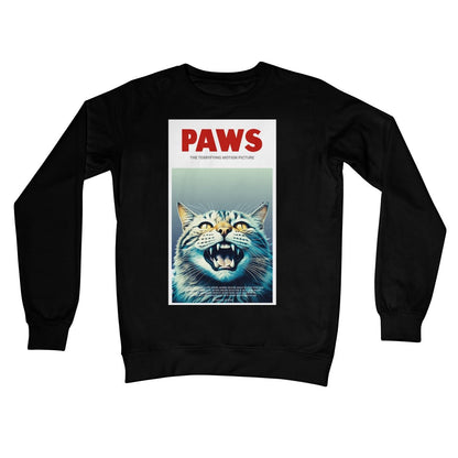 paws jumper light black