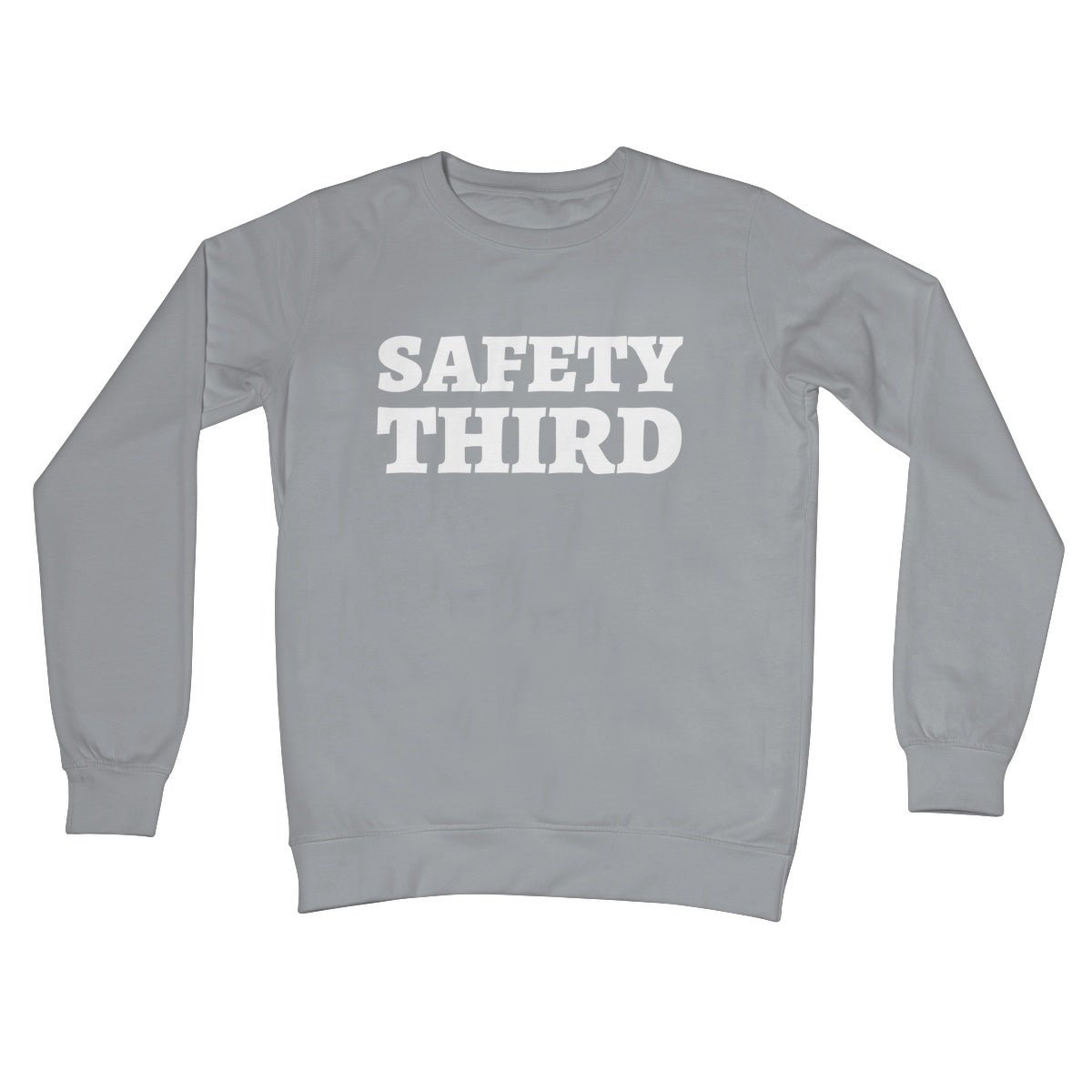 safety third jumper grey