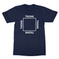 think outside the box t shirt navy